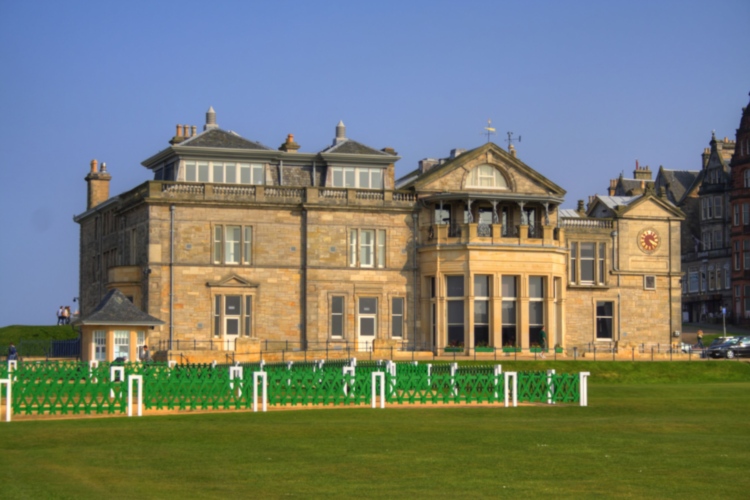Club de Golf en St Andrews, Escocia, Reino Unido