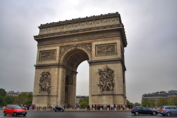 Arco del Triunfo, París, Francia