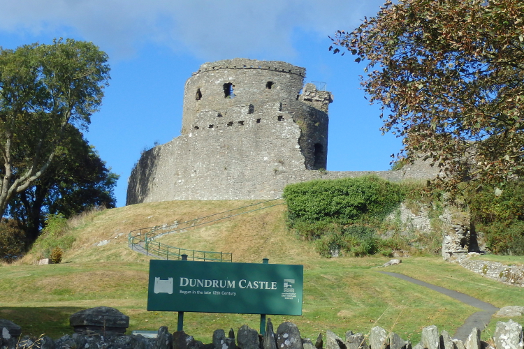 Castillo de Dundrum, Reino Unido, Irlanda del Norte
