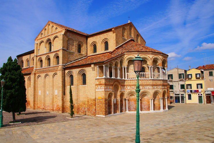 Iglesia de Donato, Murano, Venecia, Italia