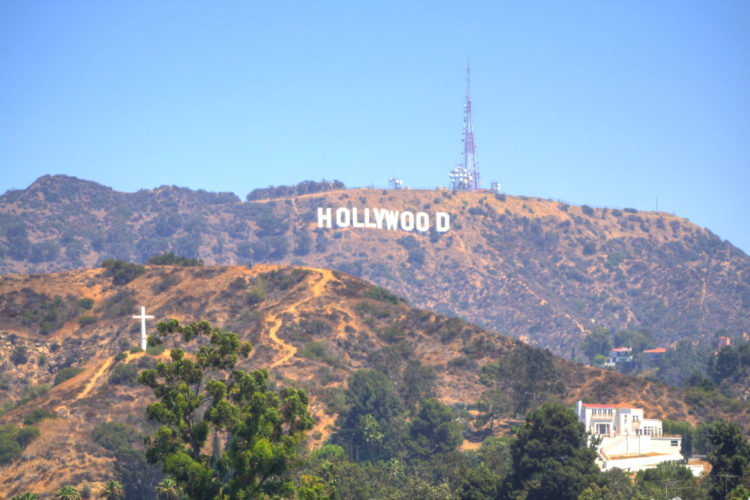 Letras de Hollywood, Los Angeles, California, USA