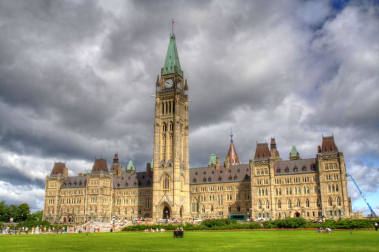 Edificios del Parlamento en Ottawa