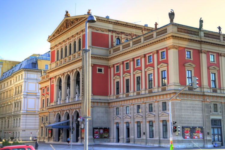 Palacio de la música, Musikverein, Austria, Viena