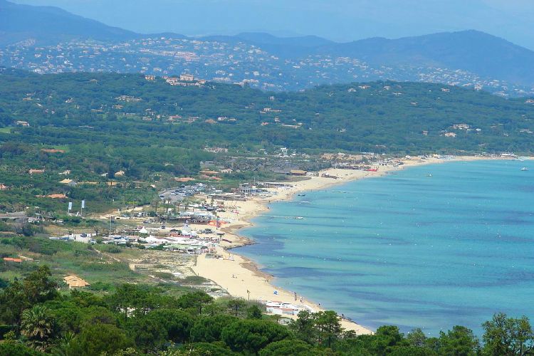 Playa de Pampelonne, Provenza, Costa Azul, Francia, Saint Tropez