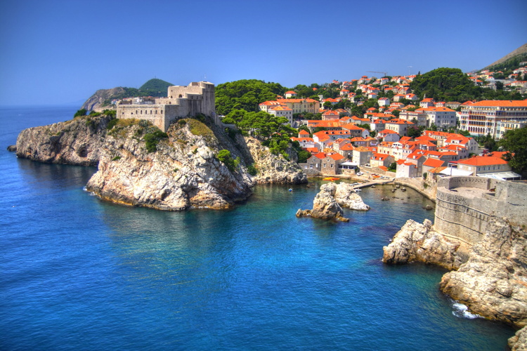 Puerto Oeste de Dubrovnik, Croacia