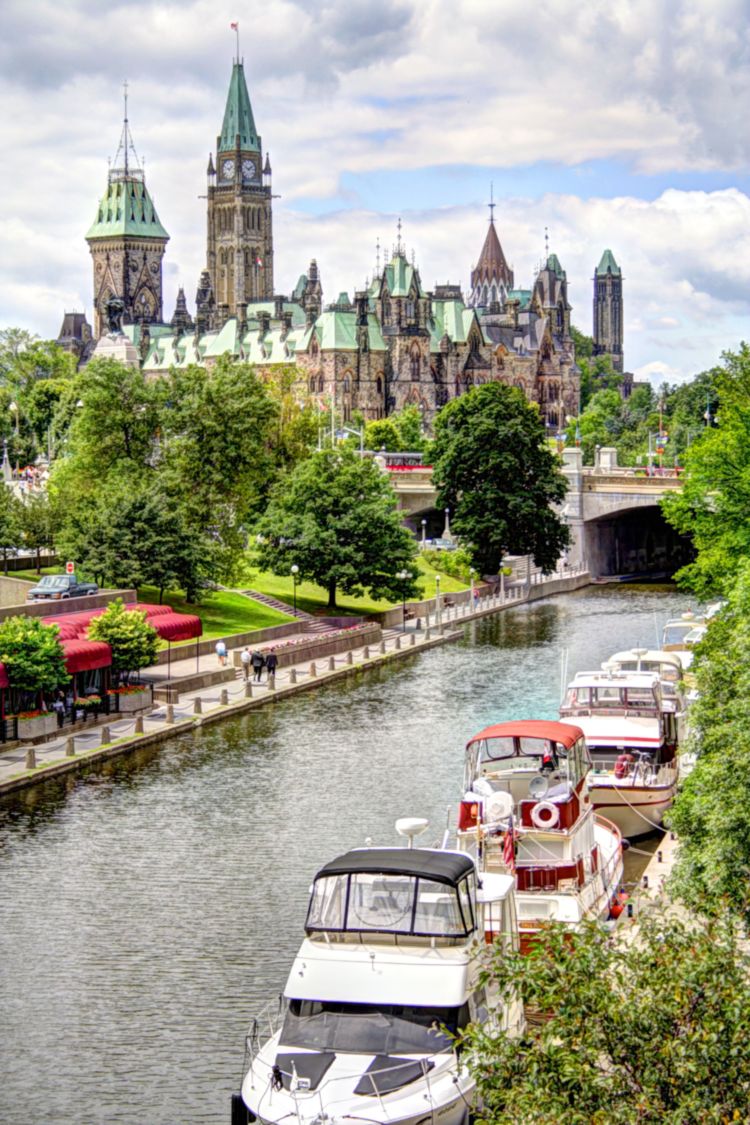 Canal Rideau en Ottawa