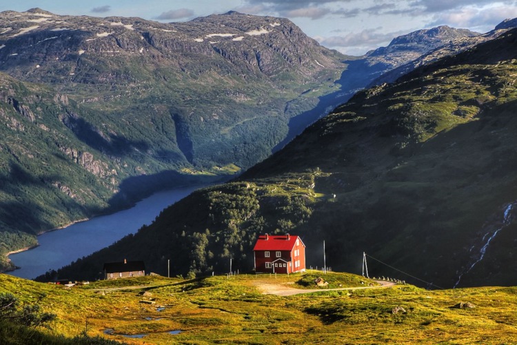 Roldalsfjellet, Noruega, Fiordos