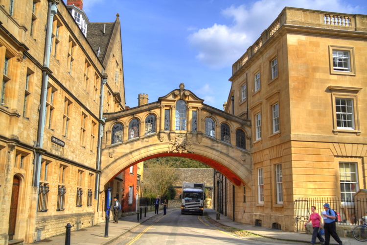 Puente de los Suspiros, Oxford, Reino Unido, Inglaterra