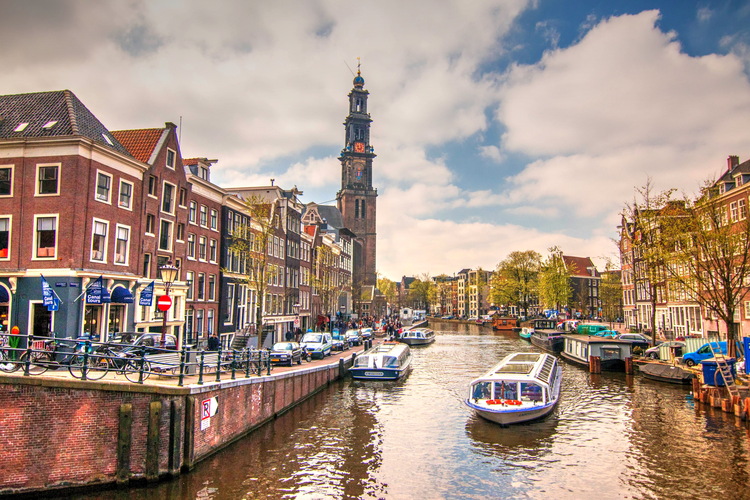 Westerkerk, Amsterdam, Holanda