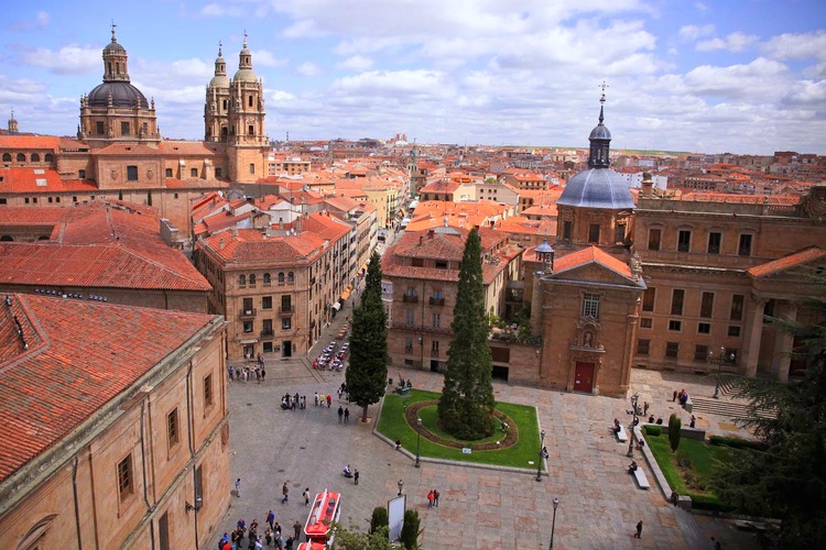 Ieronimus. Vista desde la catedral de Salamanca, Castilla y León