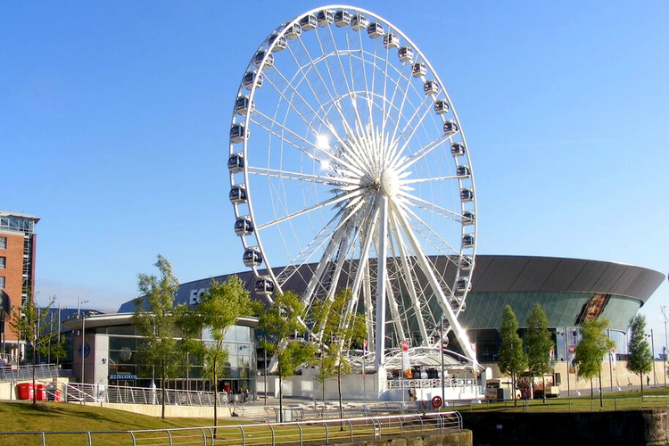 Wheel of Liverpool, Inglaterra, Reino Unido