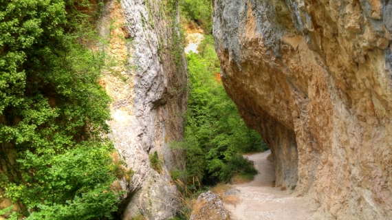 Desfiladero del río Purón, Valderejo