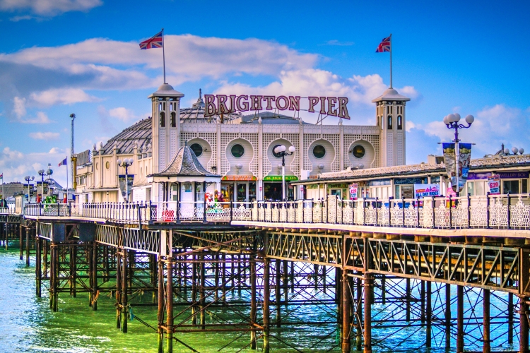 Brighton Pier, Inglaterra, Sussex