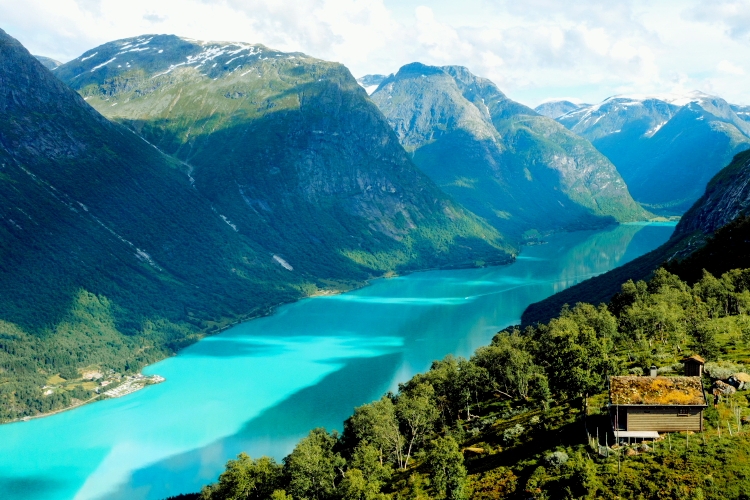 Lodalen, Noruega, fiordos