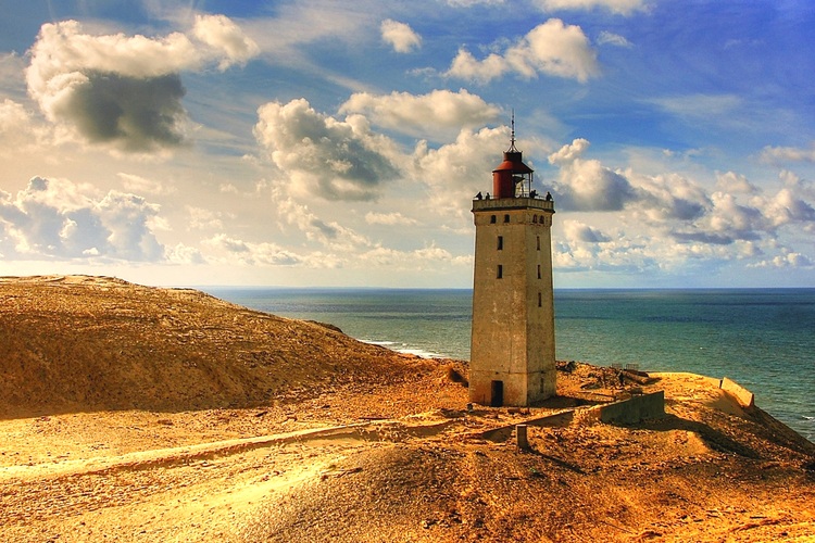 Faro de Rubjerg Knude, Jutlandia, Dinamarca