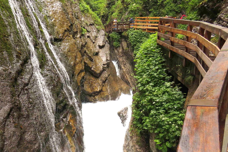 Wimbachklamm, Baviera, Alemania, Berchtesgaden