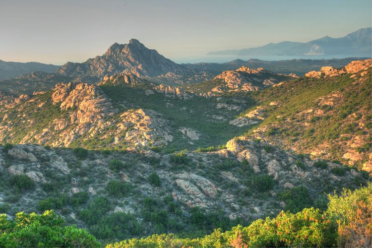 Desierto de los Agriates, Córcega, Francia