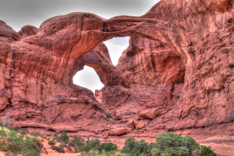 Double Arch, Parque Nacional de Arches