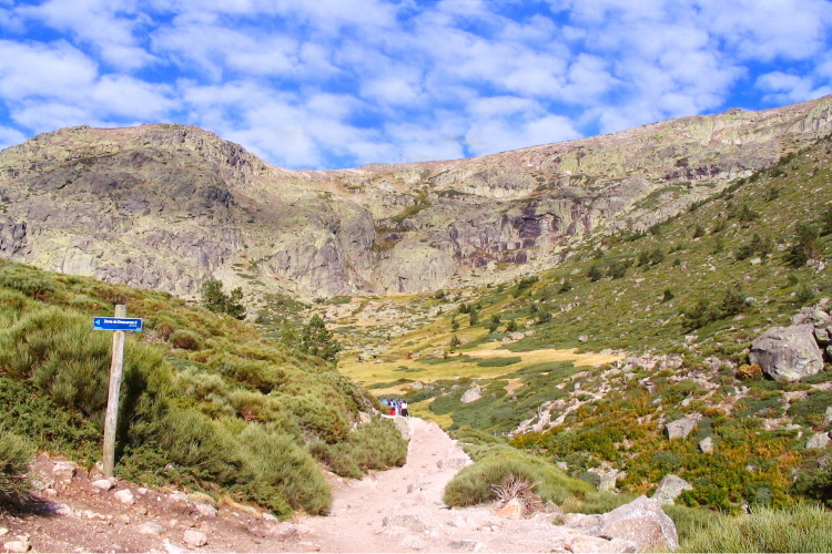 Tramo final de la bajada, Peñalara, Madrid, Segovia