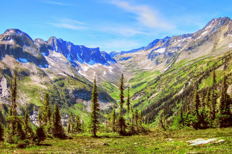 Balu Pass, British Columbia, Glaciers National Park, Canada