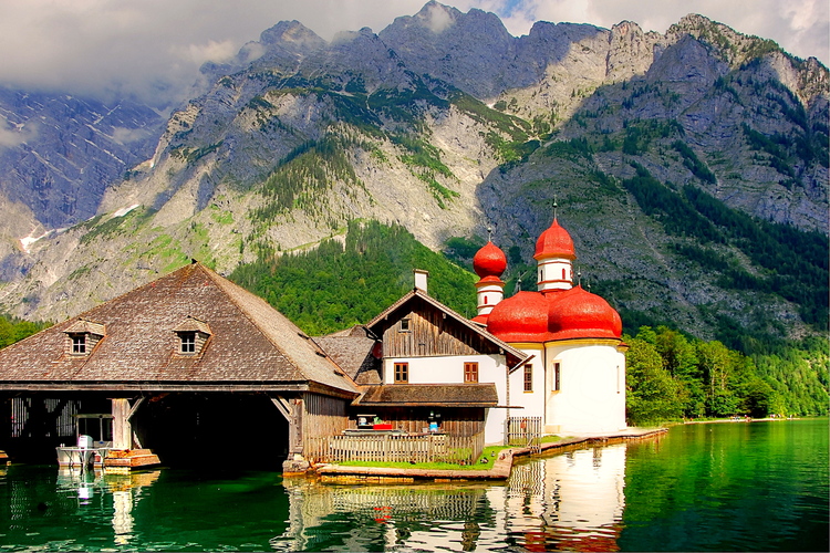 Capilla de San Bartolomé, Baviera, Berchtesgaden, Alemania