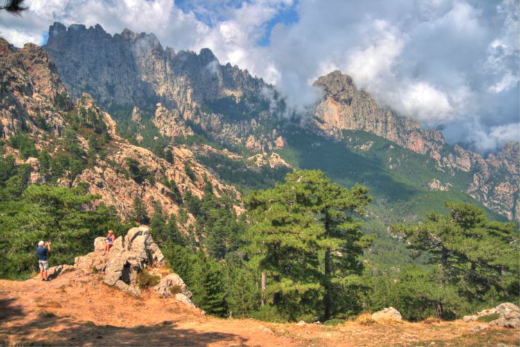 Aiguilles de Bavella, Córcega, Francia