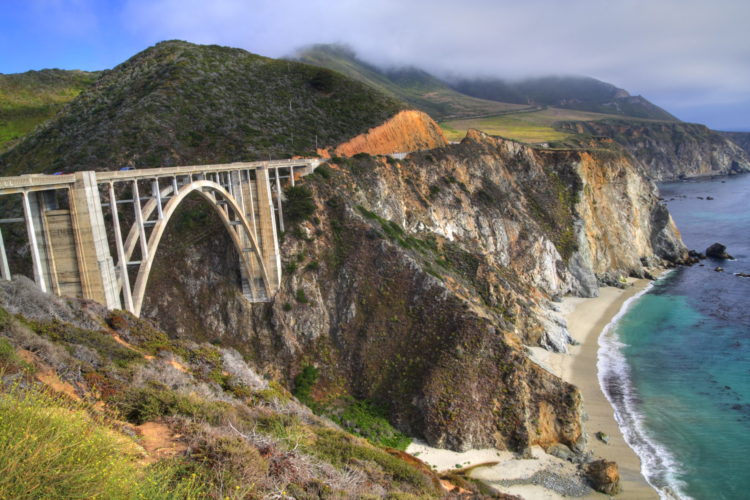 Bixby Creek Bridge, USA, California, Big Sur