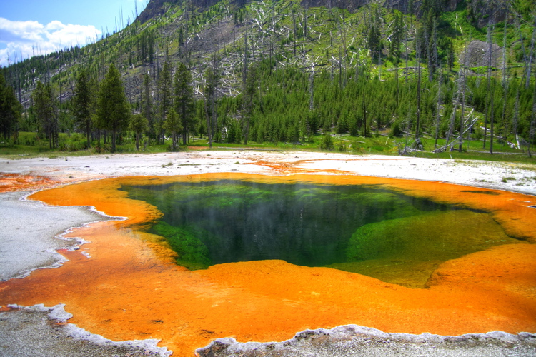 Black Sand Basin