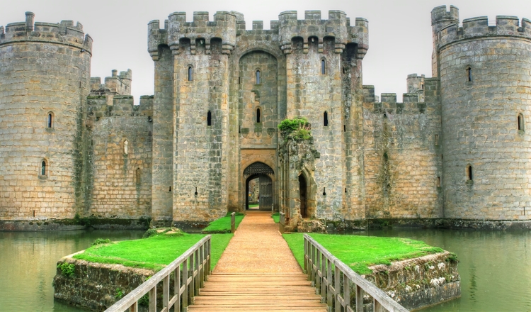 Castillo de Bodiam, Inglaterra, Sussex