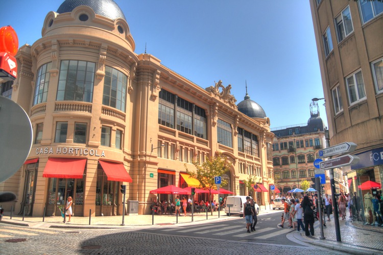 Mercado de Bolhao, Oporto, Portugal