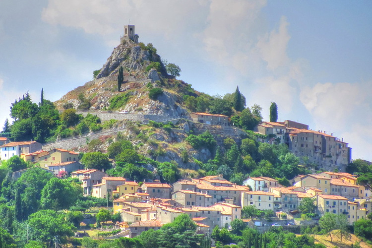 Campiglia d’Orcia, Toscana, Italia