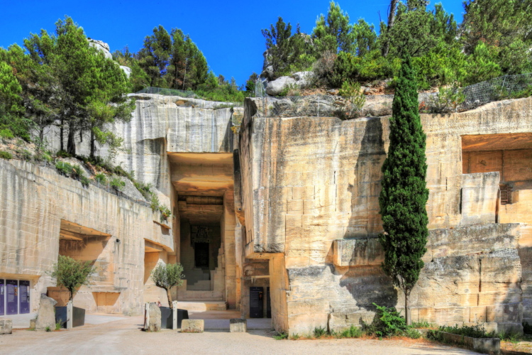 Carrières de Lumières, Les Baux de Provence, Provenza, Francia