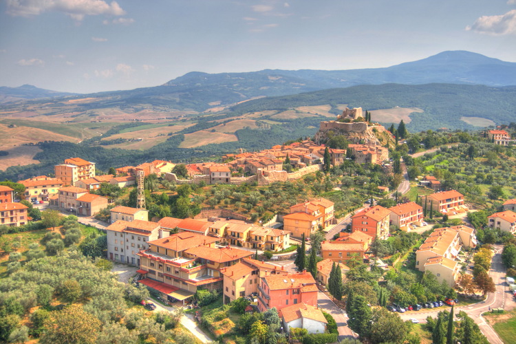 Castiglione d’Orcia, Toscana, Italia