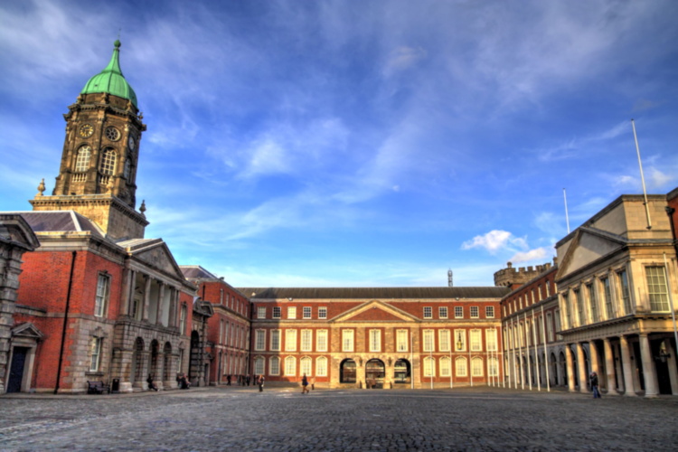 Castillo de Dublín, Irlanda, Dublín