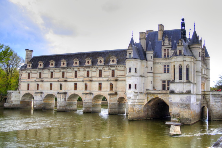 Castillo de Chenonceau, Francia, Loira