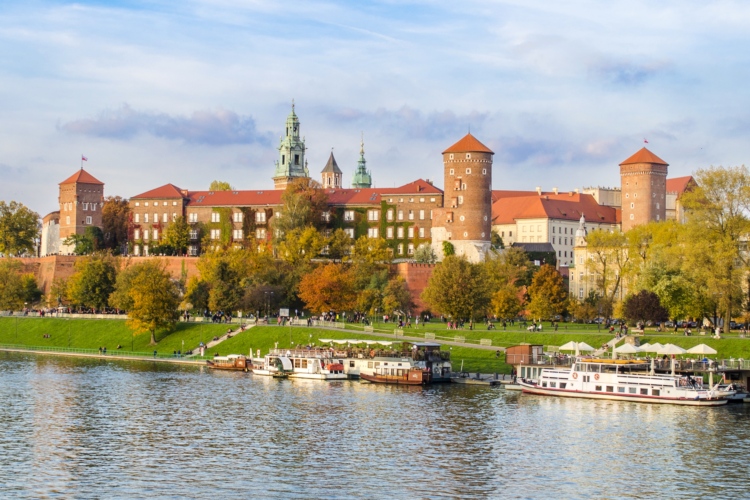 Colina Wawel, Cracovia, Polonia