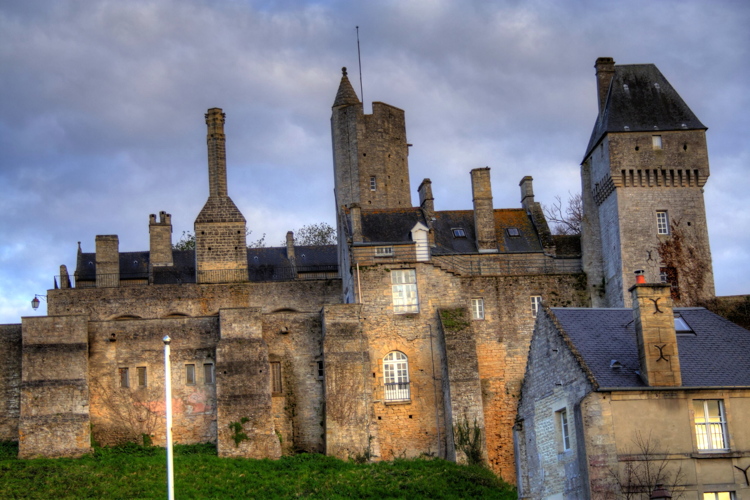 Castillo de Creully, Francia, Normandía