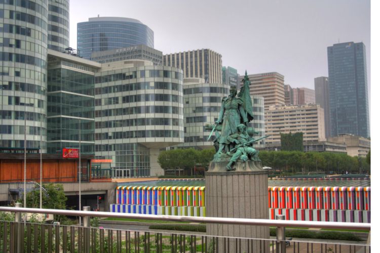 Otra estampa de La Defense, París, Francia