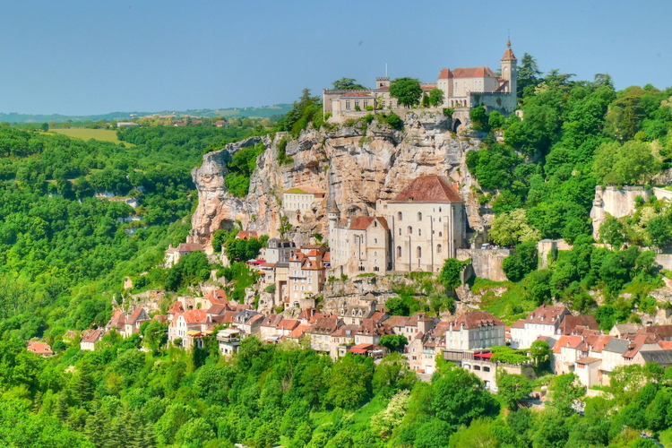 Vista de Rocamadour