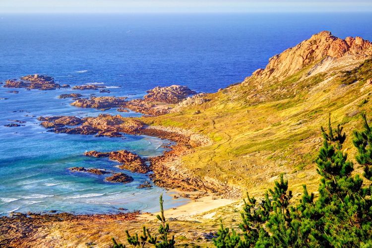 Duna del monte Branco, Camelle, Praia do Trece, Coruña, Galicia