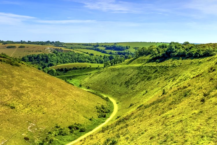 Mirador de Devil's Dyke, Inglaterra, Sussex