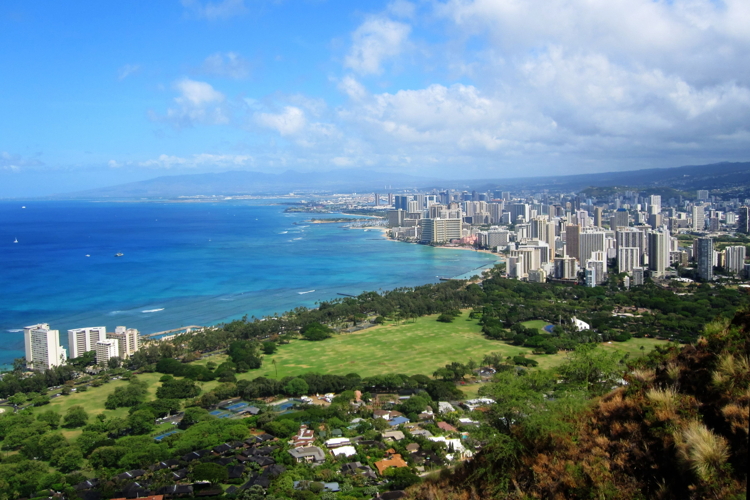 Waikiki desde Diamond Head