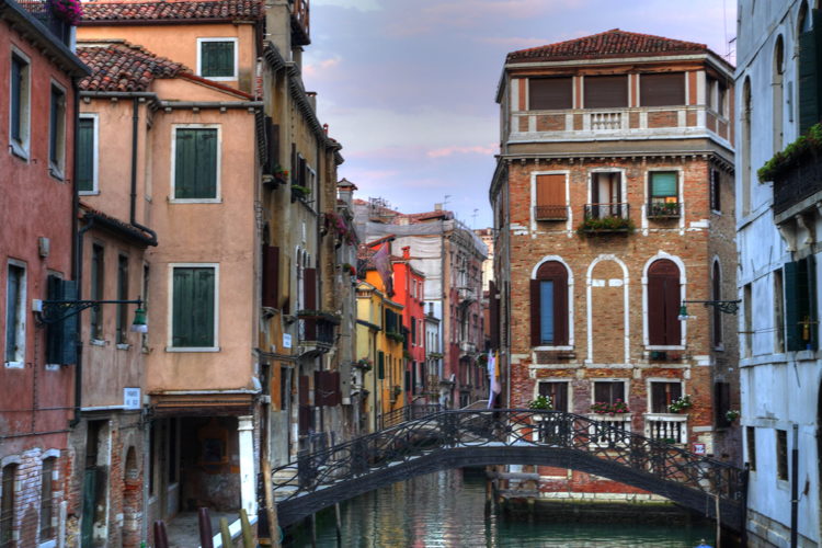 Fondamenta Felzi y Calle Vesier, Venecia, Italia