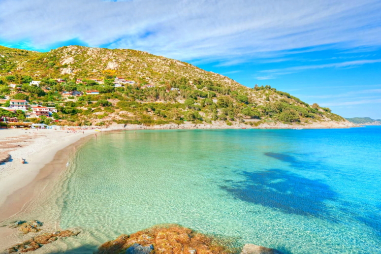 Playa de Fetovaia, Toscana, Italia, Elba