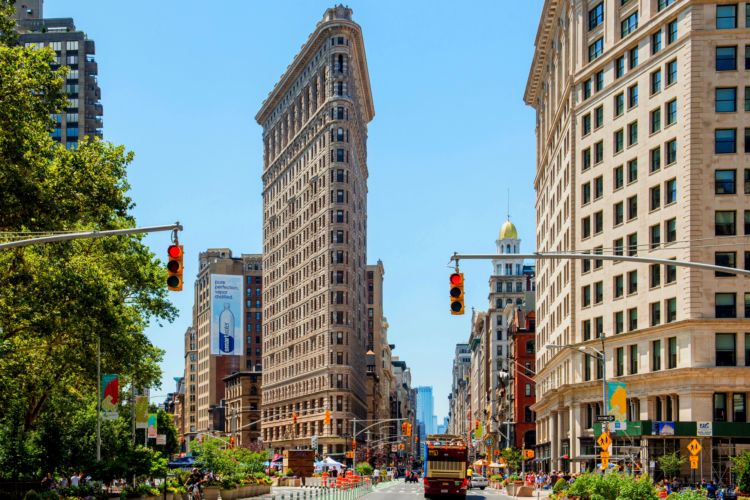 Flatiron Building, Nueva York, USA, Estados Unidos