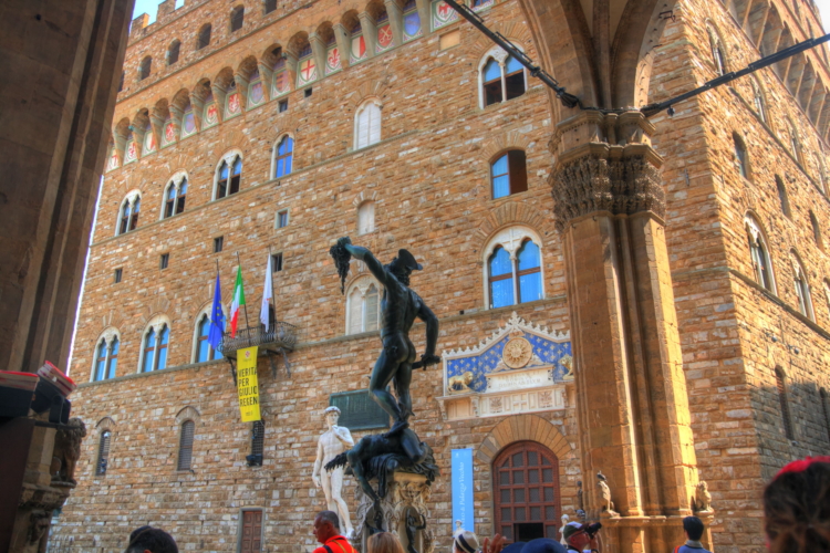 Loggia dei Lanzi, Florencia, Toscana, Italia