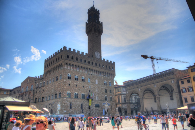 Piazza de la Signoria, Florencia, Toscana, Italia
