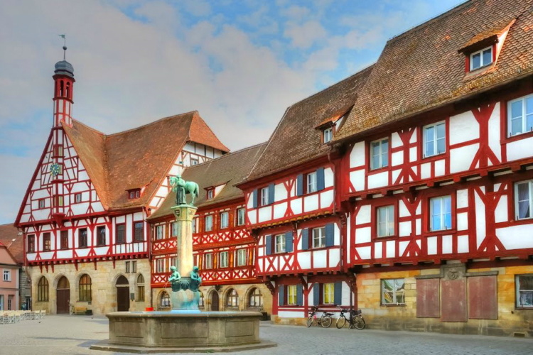 Tüchersfeld, Franconia, Baviera, Alemania