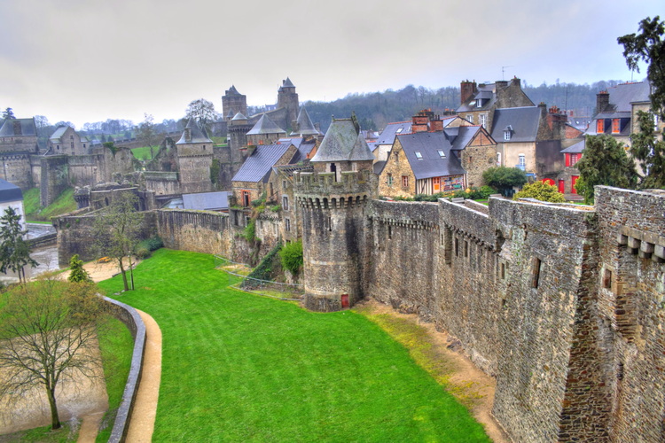 Fougeres, Bretaña, Francia