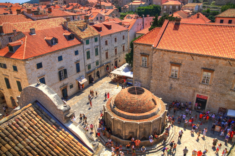 Gran Fuente de Onofrio, Dubrovnik, Croacia